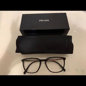 Prada black eyeglasses